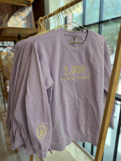 "1,000 Yellow Daisies" Crewneck
