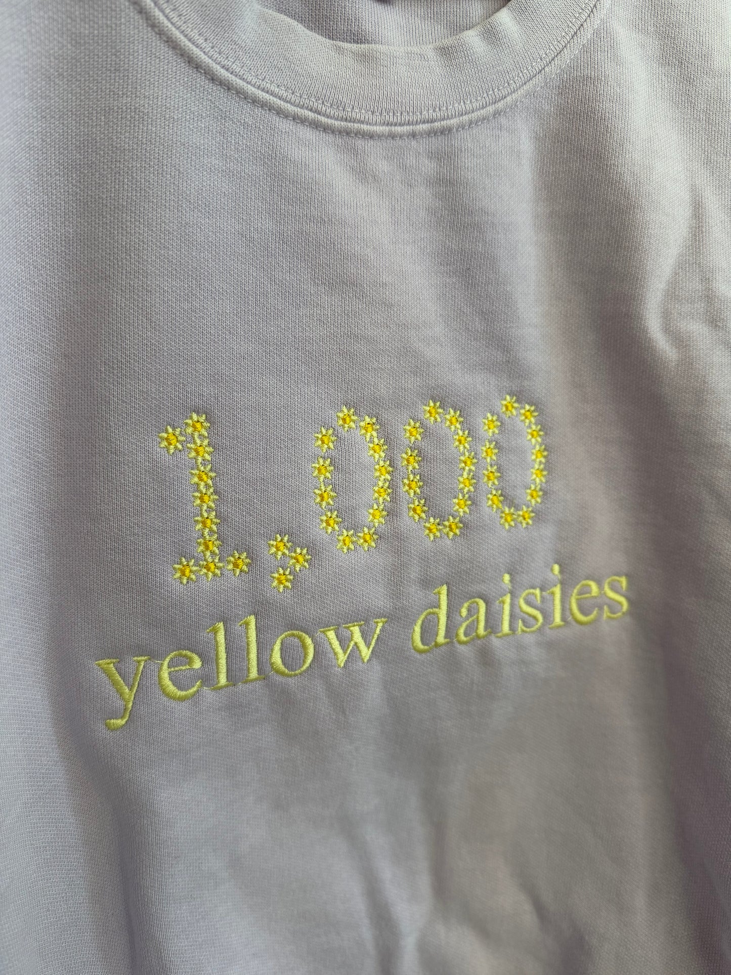 "1,000 Yellow Daisies" Crewneck